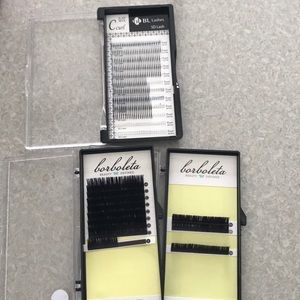 Eyelash extension lashes borboletta